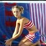 Destiny Model Pelican Beach Patriotic Miniskirt Tanktop Video mkv 