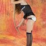 Silver Beauty Shiki Black Stockings Set 5 0835