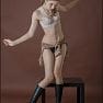 Silver Starlets Shiki Black Boots Set 3 2280