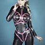 Terminal F Sister Sinister Glitter Catsuit 1258
