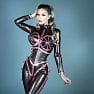 Terminal F Sister Sinister Glitter Catsuit 1263
