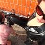 Anja Katja Urine Twins Miss Kathy in heavy rubber outfit Video mp4 