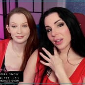 Alexandra Snow Valentines Day Lesbian Cuckold Livestream with Scarlett Lush Video 230523 mp4