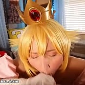 Sexy Pattycake Princess Peach BLowjob Video 170623 mp4