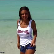 Christina Model 020 Tommy Girl Shirt and Jean Shorts AI Enhanced TCRips Video 270823 mkv