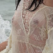 PilGrimGirl Wild Kitty Meeting The Sea in Lace and Wind Set 002 013