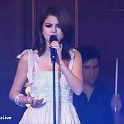 Selena Gomez 2010 10 18 Selena Gomez A Year Without Rain Live in Fama Revolution Video 250320 ts