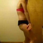 Amateur Girl Dances For The Camera Video