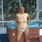 Christina Model CMH015 Giraffe Shirt and Shorts AI Enhanced TCRips Video 110624 mkv