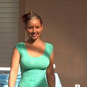 Christina Model CMH003 Green Top White Panties AI Enhanced TCRips Video 100624 mkv