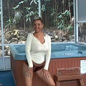 Christina Model CMH015 Sheer Top and Booty Shorts AI Enhanced TCRips Video 110624 mkv