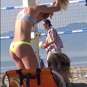 Cute Girls On The Beach Volleyball 002 Yellow Video 050824 mp4