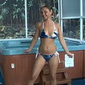 Christina Model CMH015 Blue and Silver Swimsuit AI Enhanced TCRips Video 110624 mkv