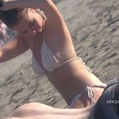 Beach Candid Teens In Bikini Short Compilation Video 200924 mp4