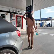 BralessForever 2024 10 23 Daring Kiara Naked Errand to the Gas Station Video 251024 mp4