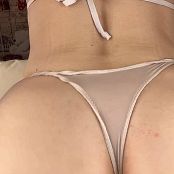 Amouranth OnlyFans White Fishnet Bikini Tease Video 130924 mp4