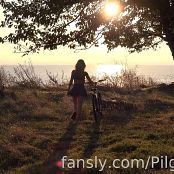 PilGrimGirl Walk on a Bicycle Video 002 101224 mp4