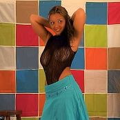 Christina Model 090 Black Sheer One Piece with Blue Skirt AI Enhanced TCRips Video 011224 mkv