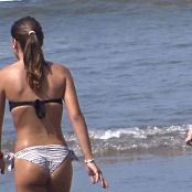 Sexy TEEN in black Bikini enjoying the Beach Video 201124 mp4