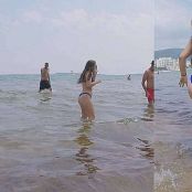 Pale Girl In Blue Thong Beach Candid Video 291224 mp4