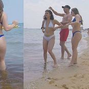 Pale Girl In Blue Thong Beach Candid Video 291224 mp4