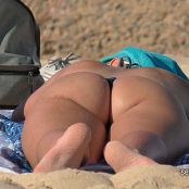 Thonged Girl Beach Voyeur 4K UHD Video