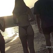 Black Thong Brunette Candid Ass On The Beach Video 291224 mp4