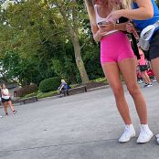 Blonde princess with bubble ASS in sexy spandex Shorts Video 150225 mp4