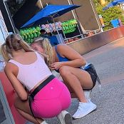Blonde princess with bubble ASS in sexy spandex Shorts Video 150225 mp4