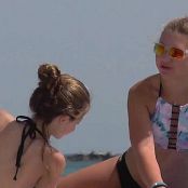 Two Young Teens In Black Bikini Beach Voyeur Video 260225 mp4