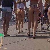Candid Teens in Thong 4K UHD Video