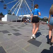 Cheeky Teen In Tiny Nike Pro Shorts HD Video