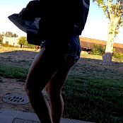 Candid college teen with sexy legs creepshot Video 110325 mp4