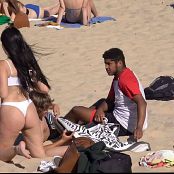 Two hot TEENS in sexy Bikini Flirting With Guys at the beach Video 120325 mp4