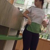 Beautiful Girl In Black Yoga Pants HD Video