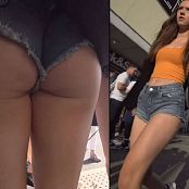 Cutie brunette in Denim Booty shorts Video 110325 mp4