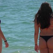Candid Teen Trio In Thong Sunbathing On The Beach Video 241024 mp4