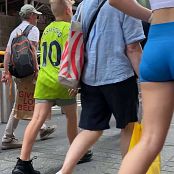 Hot Teen tourist Walking down the street Video 110325 mp4
