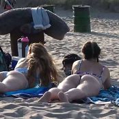 Candid teens on the beach Video 050325 mp4