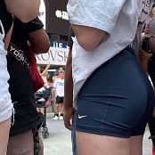 Creepshot Nike Pro Shorts 4K UHD Video