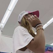 Teen In Shorts Shopping 4K UHD Video