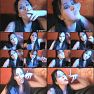 Juliesimone SMOKING IN BLUE LEATHER Video 051123 mp4