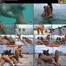BralessForever Emma G and Rocky On the Beach With a Guy Video 261123 mp4