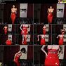 Mistress Petra Hunter Topless Red Latex Dress Tease Video 080124 mp4