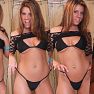 Blueyedcass Busty in Black Bikini 1080p Wallpaper