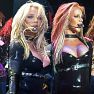 Britney Spears Shiny Catsuit Slut 1080p Wallpaper