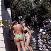 Candid Califas Teen Trio Thonging It HD Video