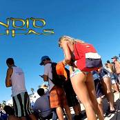 Candid Califas Hot Blonde With Backpack In Thong HD Video
