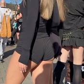 Sexy Police Costume On These Beauties Candid Camera 4K UHD Video