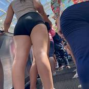 Thick Asses On The Escalator 4K UHD Video